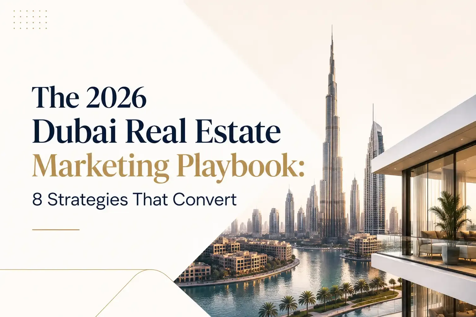 The 2026 Dubai Real Estate Marketing Playbook: 8 Strategies That Convert