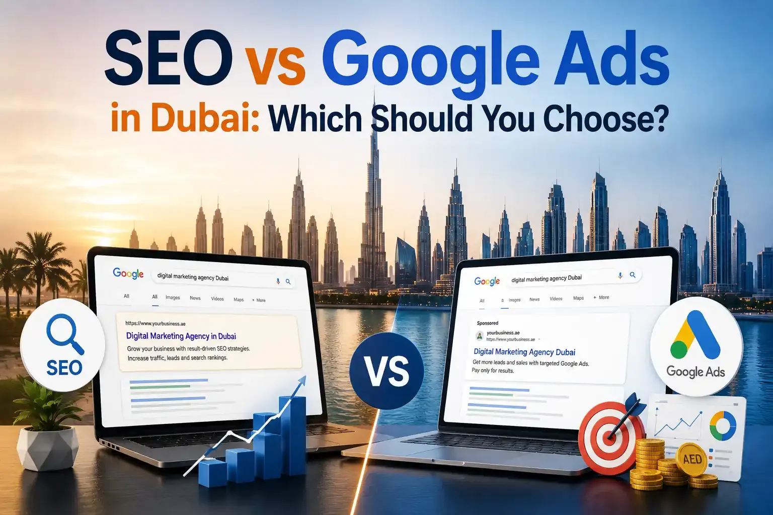 SEO vs Google Ads in Dubai: Which Should You Choose?