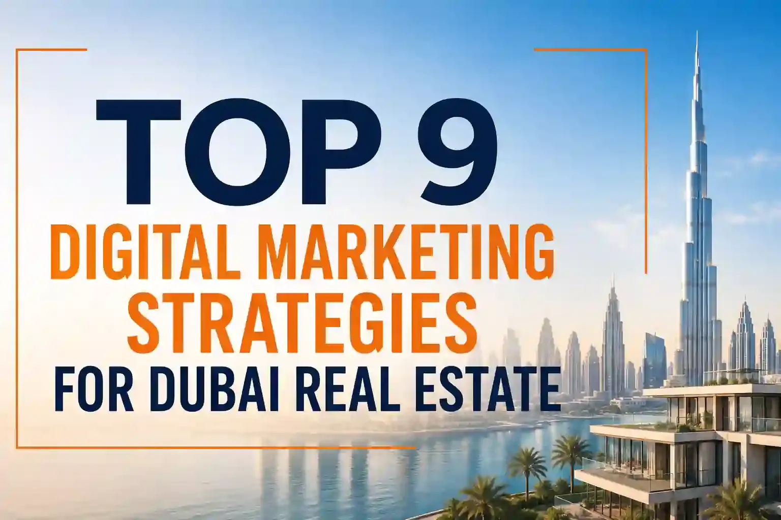 Top 9 Digital Marketing Strategies for Dubai Real Estate